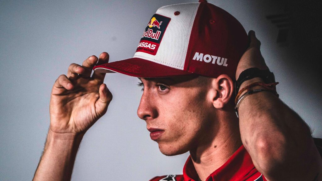 Pedro Acosta, en el GP de Jerez.