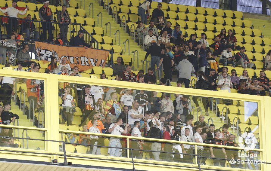  La marea blanquinegra conquista La Cerámica y no fue a más por falta de entradas