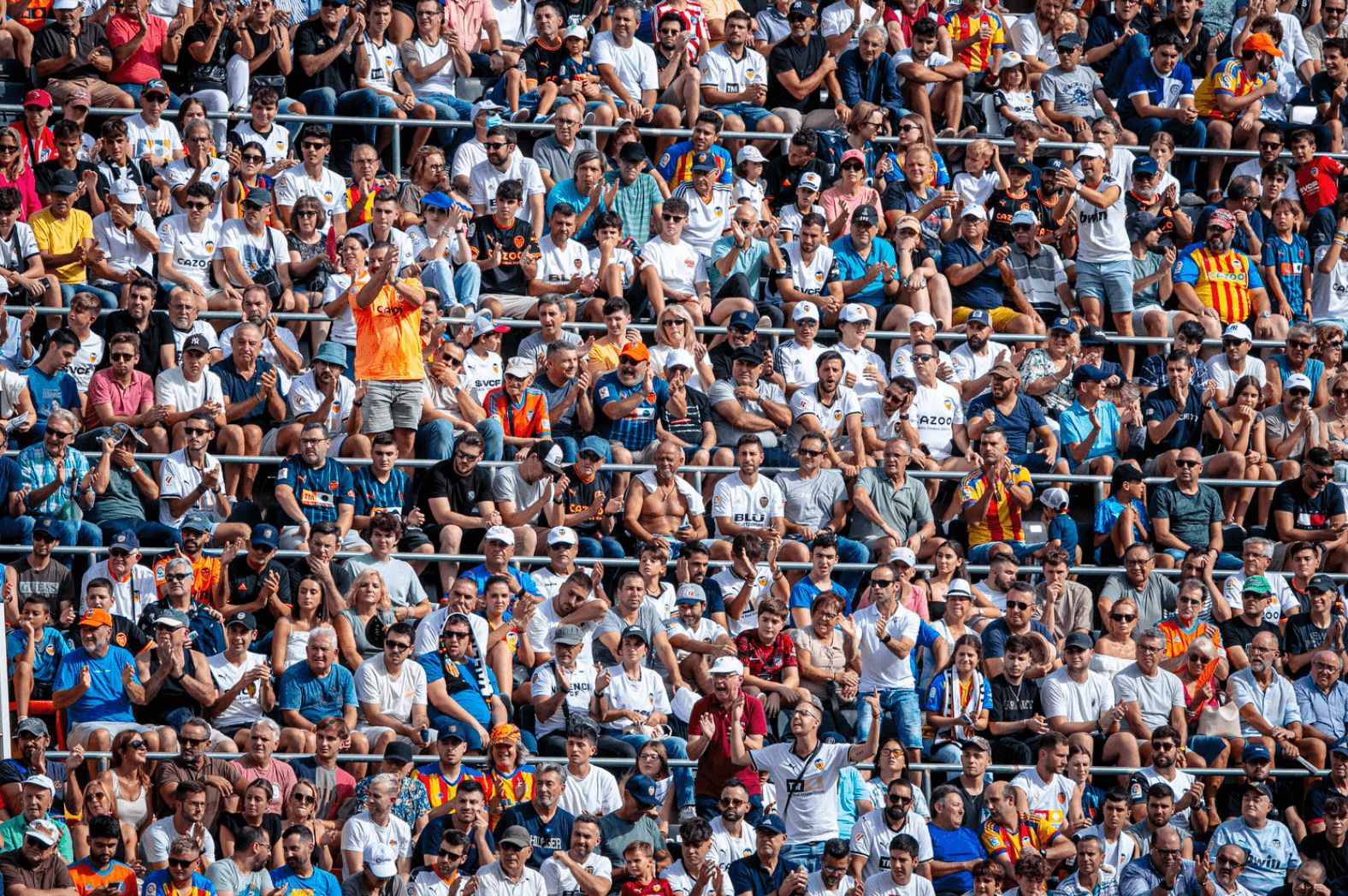 Afición del Valencia CF en Mestalla
