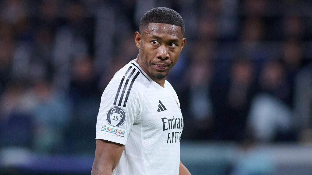  David Alaba en un partido del Real Madrid (Cordon Press)