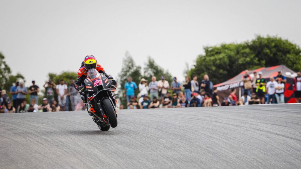 Aleix Espargaró, en el GP de Jerez.
