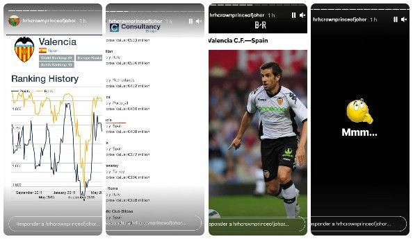 Algunas imágenes del Príncipe de Johor