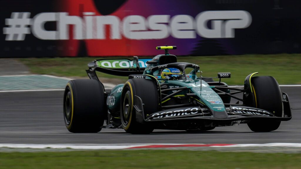 Fernando Alonso, en el GP de China.