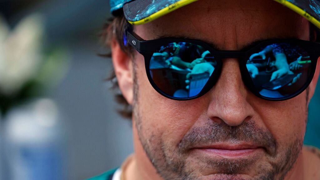 Fernando Alonso, en el GP de Miami.