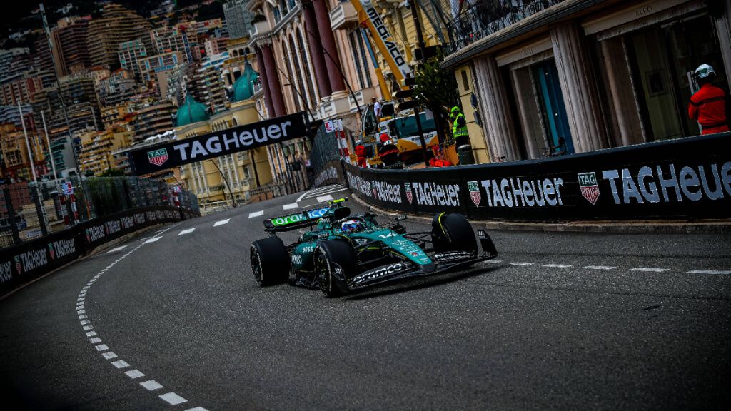 Fernando Alonso, en el GP de Mónaco.