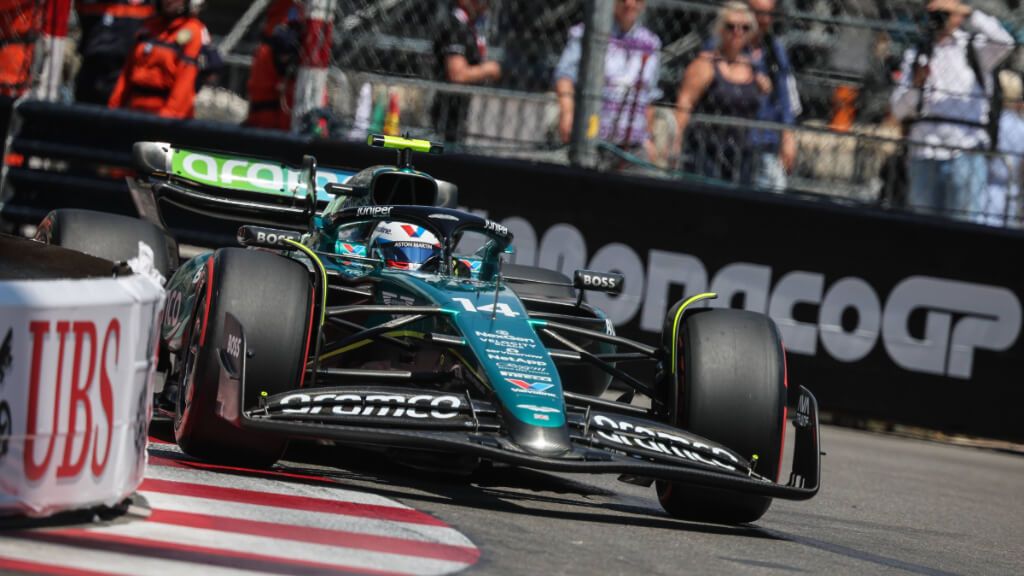  Fernando Alonso, en el GP de Mónaco.