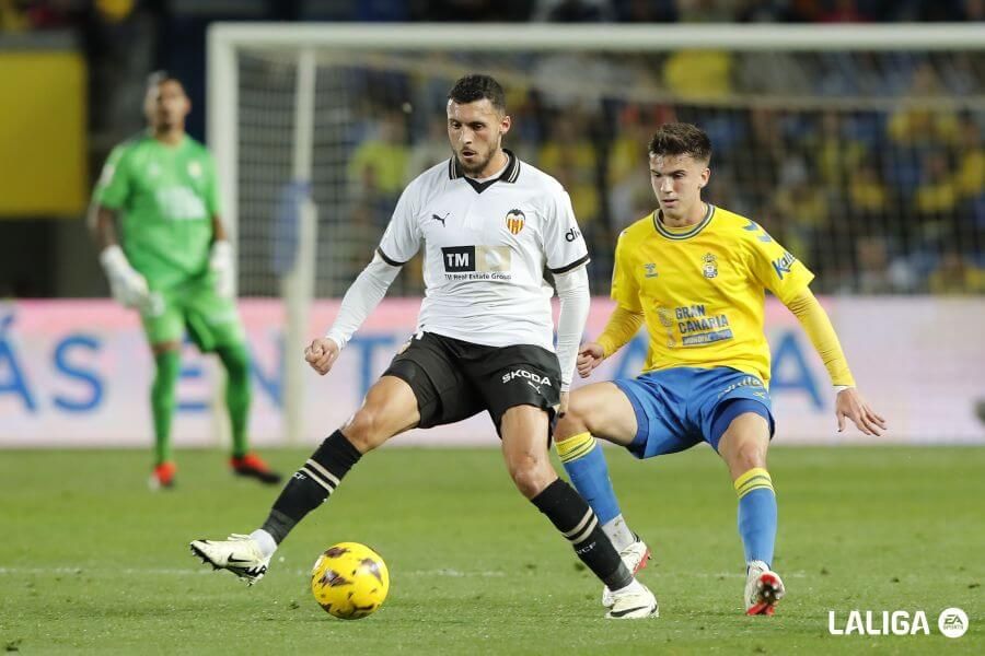 Amallah, anten la UD Las Palmas.