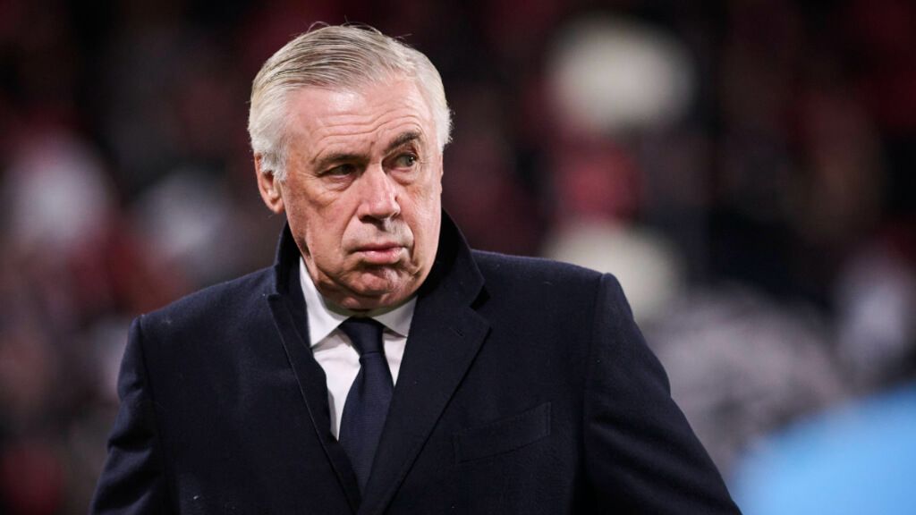  Carlo Ancelotti, en un partido con el Real Madrid (Cordon Press)