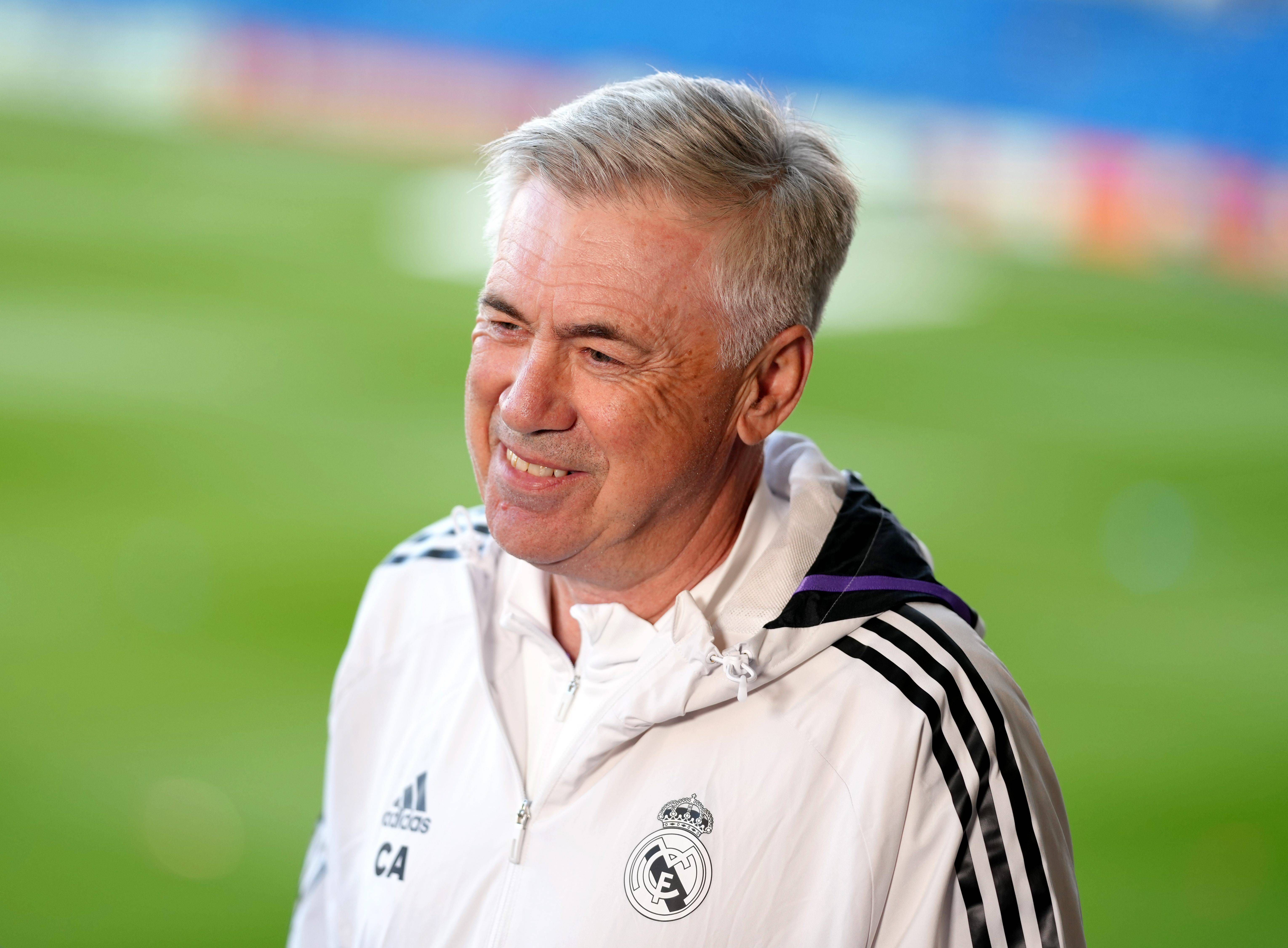 Carlo Ancelotti, entrenador del Real Madrid.