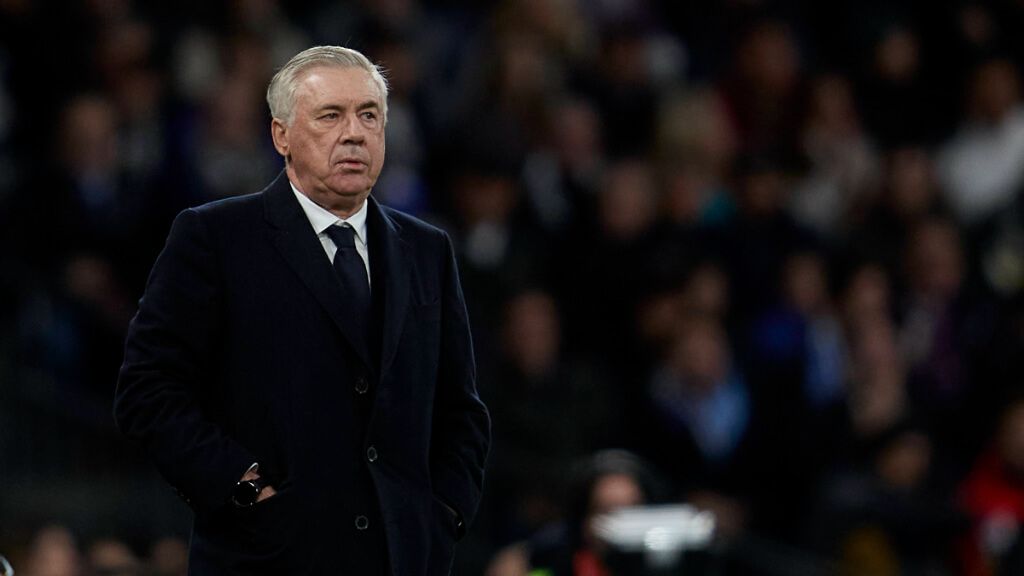 Carlo Ancelotti durante el partido ante el Celta de Vigo (Fuente: Cordon Press)
