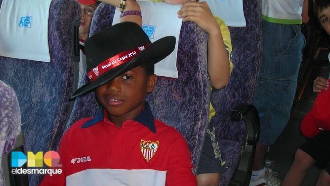 Ansu Fati, en su época como jugador del Sevilla.