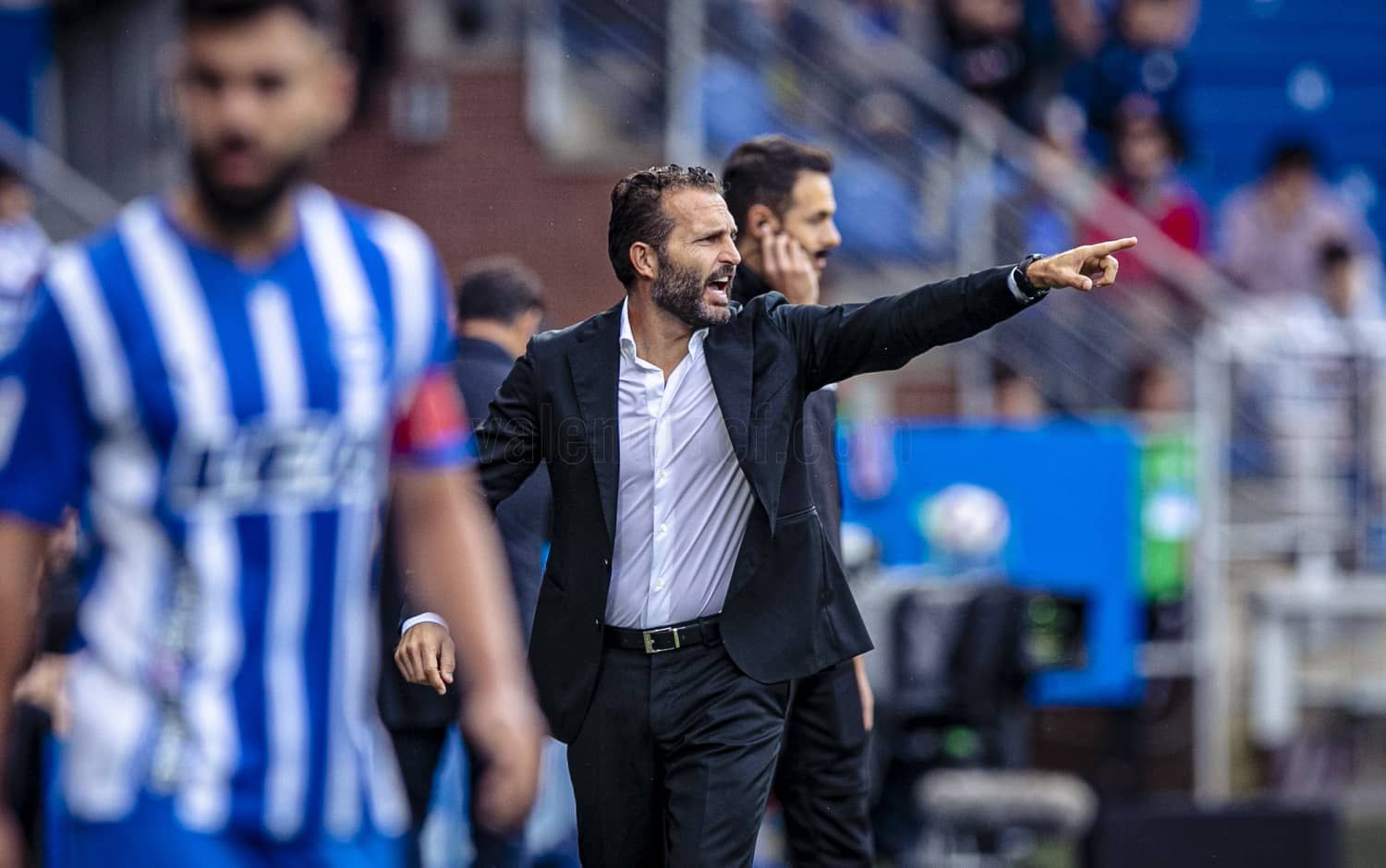 Rubén Baraja, ante el Deportivo Alavés