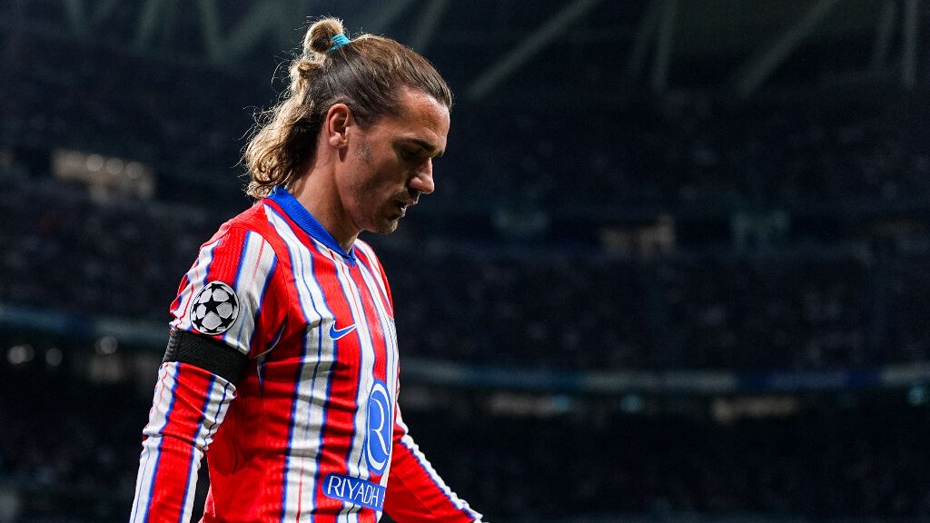  Antoine Griezmann, en un partido con el Atlético de Madrid (Europa Press)