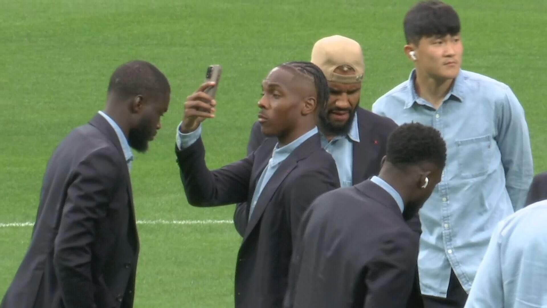 Los jugadores del Bayern alucinan con el Bernabéu.