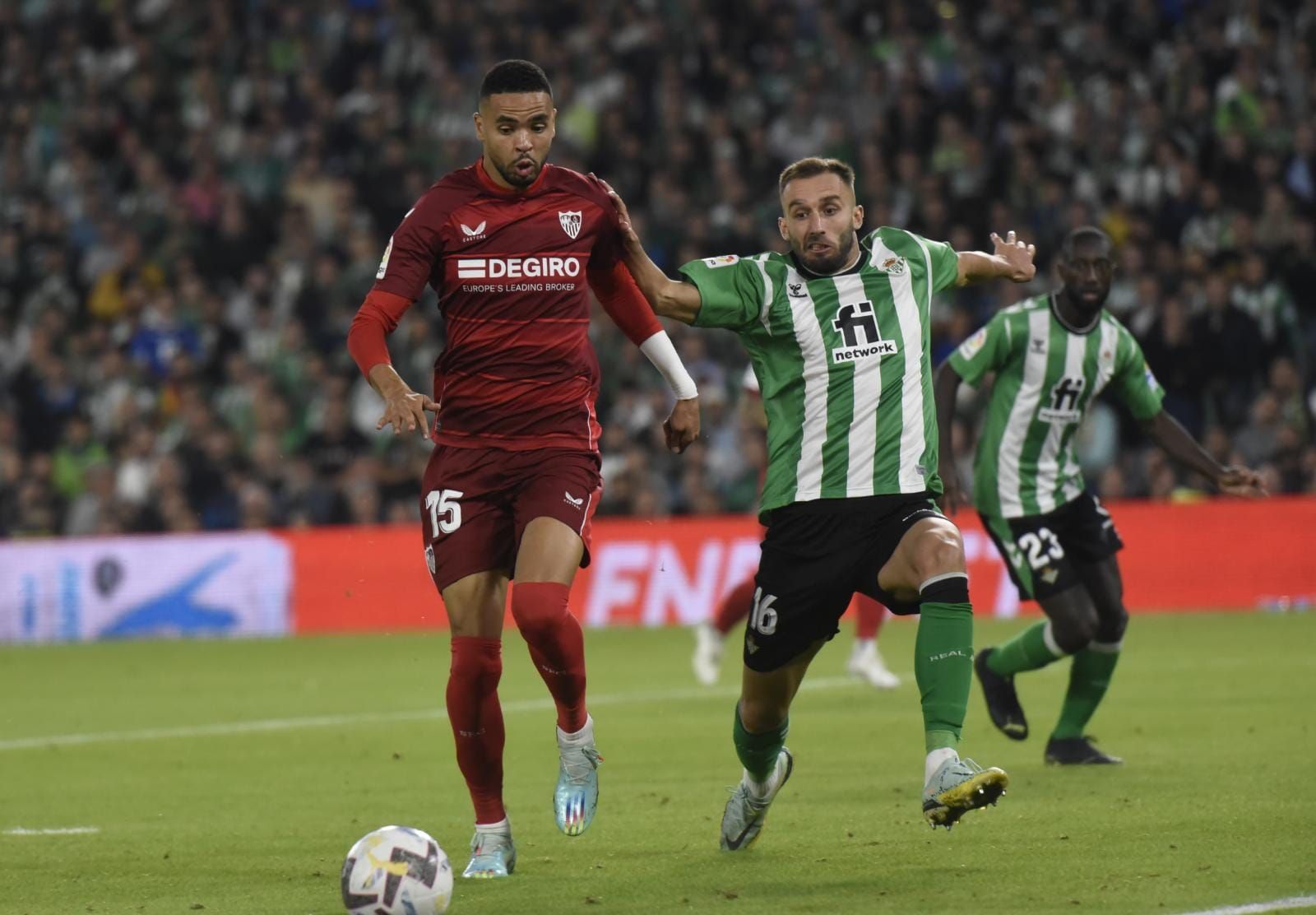  Imagen del derbi del pasado curso