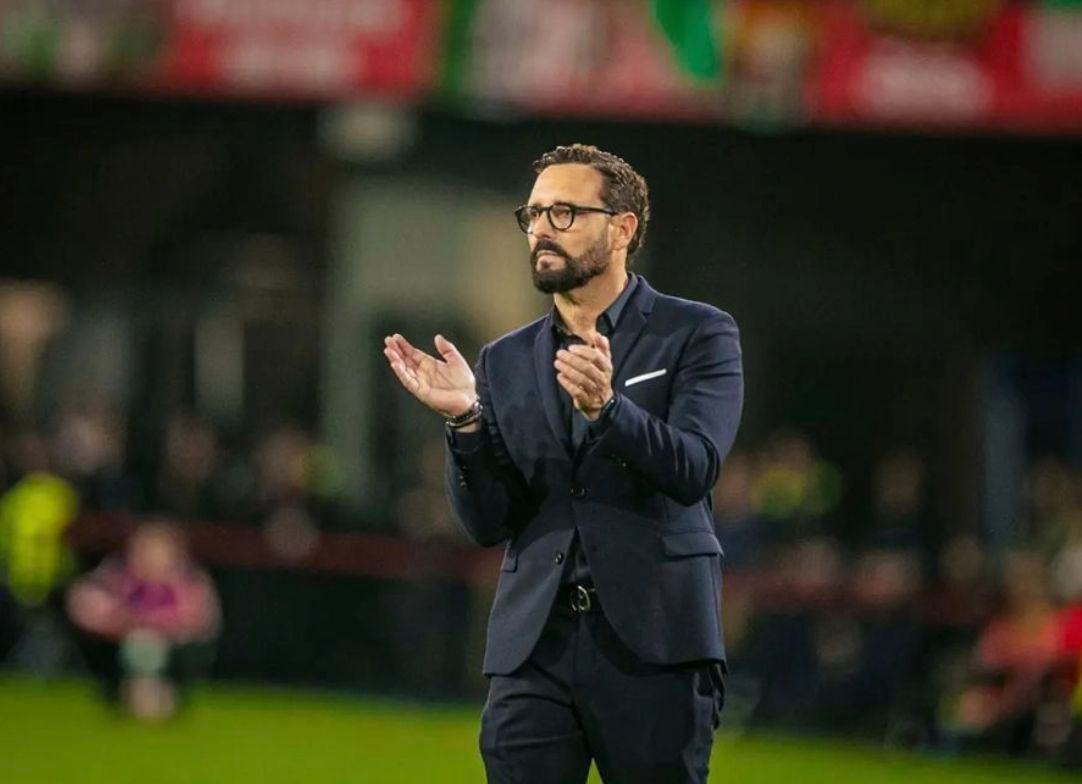  Bordalás, durante la final de la Copa del Rey
