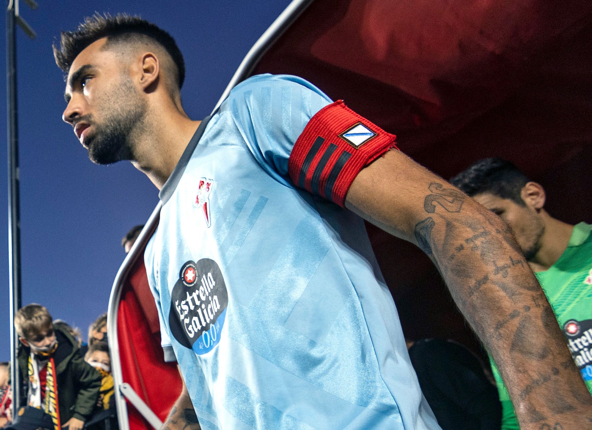  Brais Méndez estrena capitanía ante el Rayo.