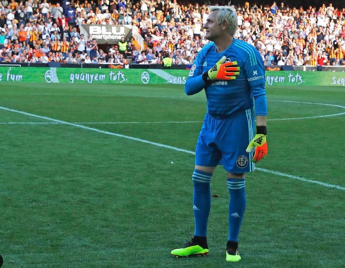  Cañizares en el partido de Leyendas.
