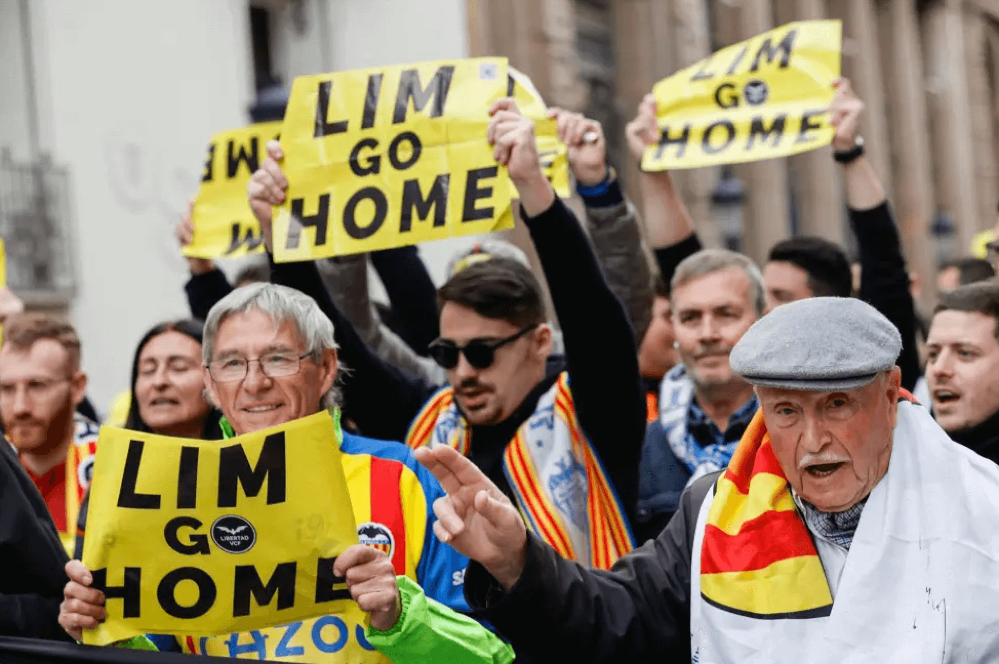  Manifestación contra Peter Lim.