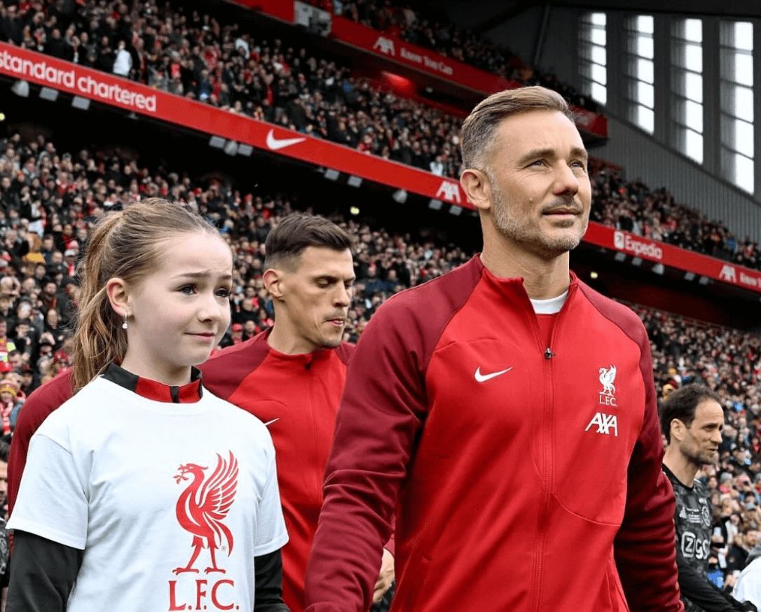 Fabio Aurelio en Anfield hace cuatro días