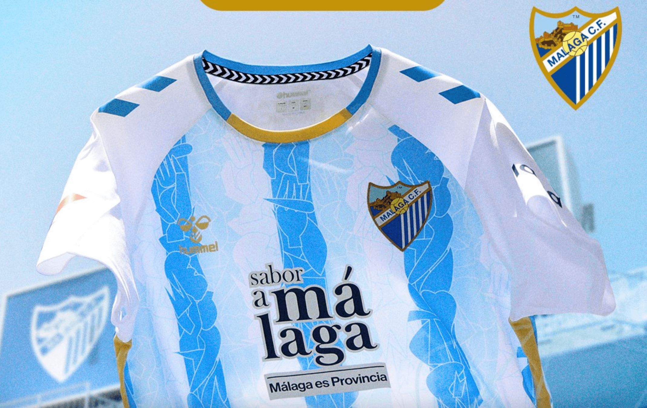  Camiseta del Málaga para la nueva temporada 2024/25.