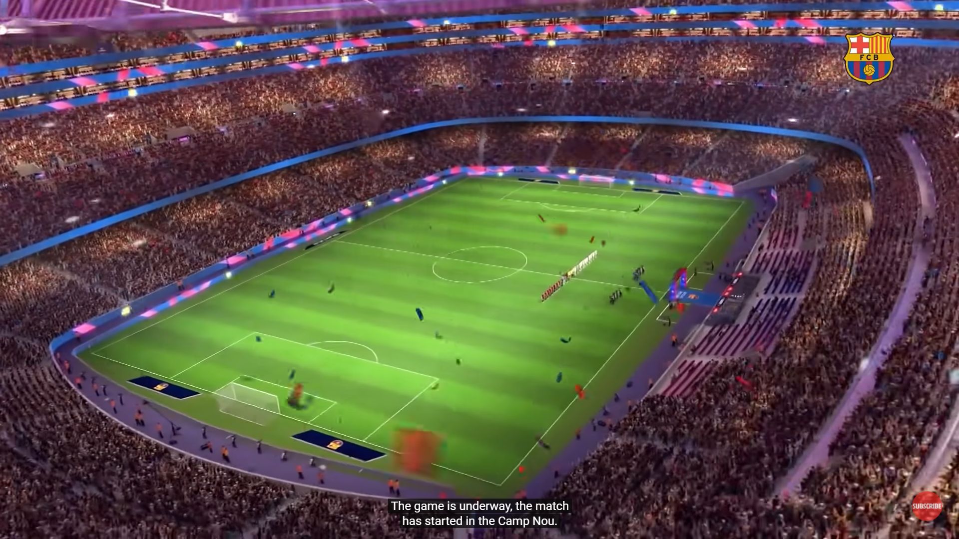  Imágenes virtuales del nuevo Camp Nou.