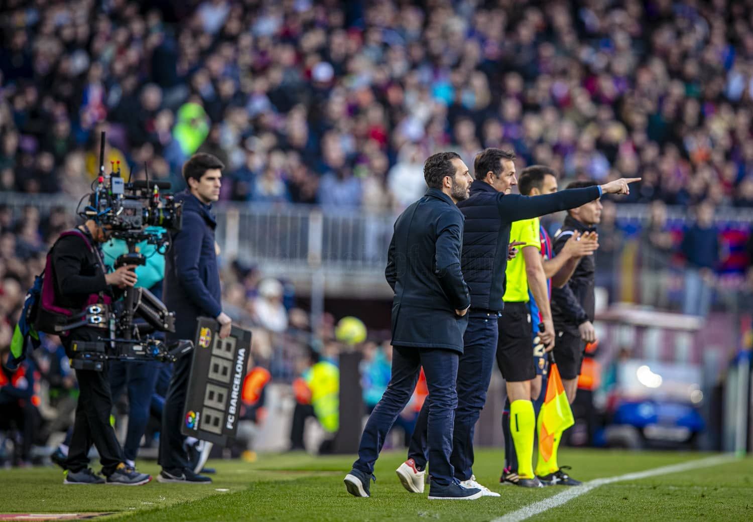  Rubén Baraja y Carlos Marchena.