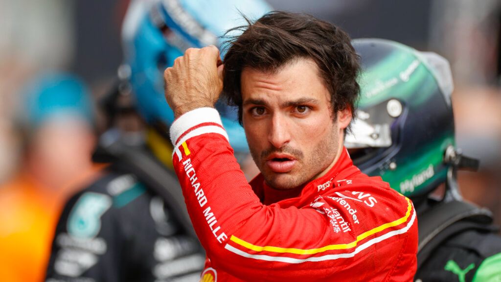  Carlos Sainz, en el GP de Imola.