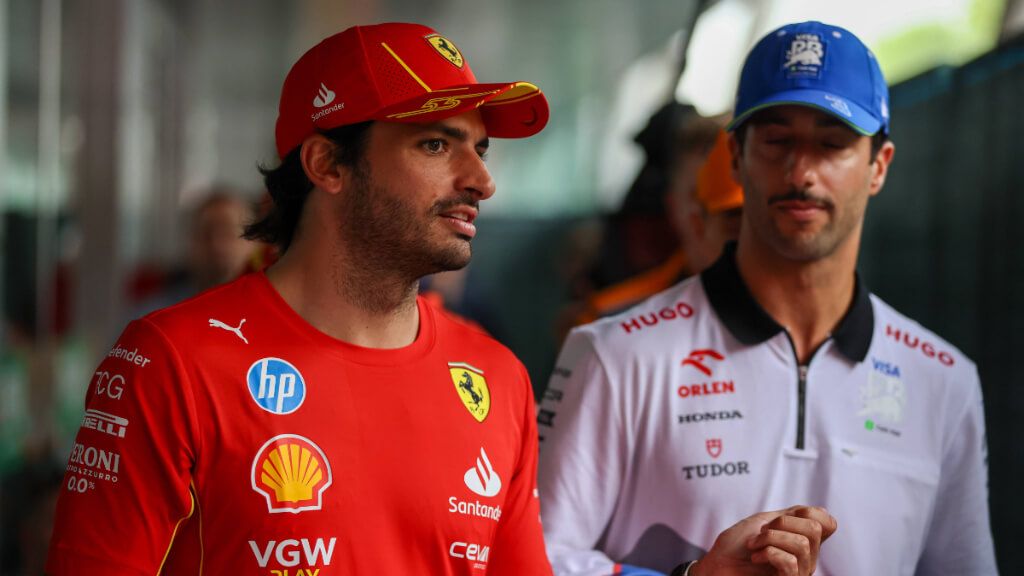  Carlos Sainz, en el GP de Imola.