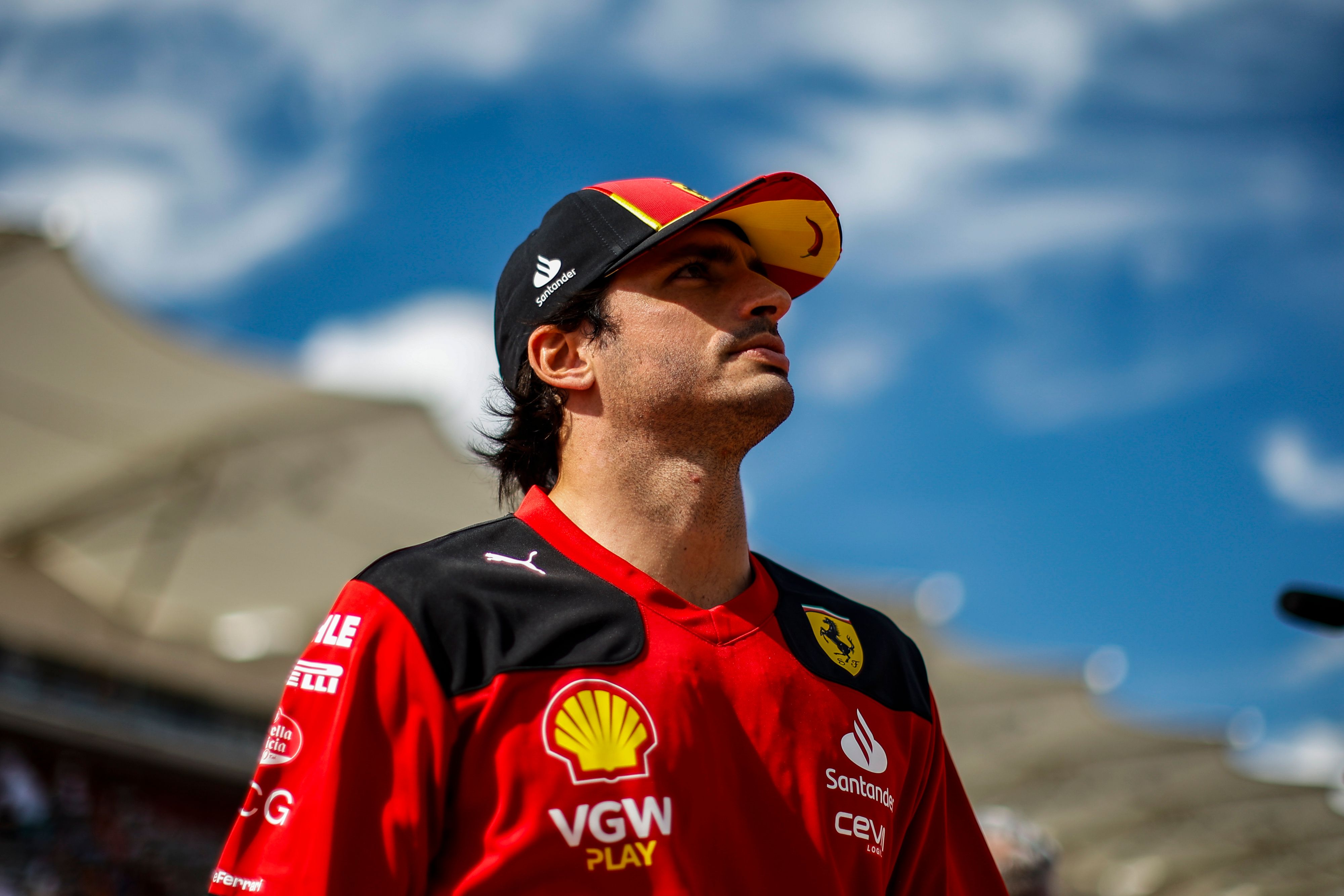 Carlos Sainz, durante la temporada 2023.