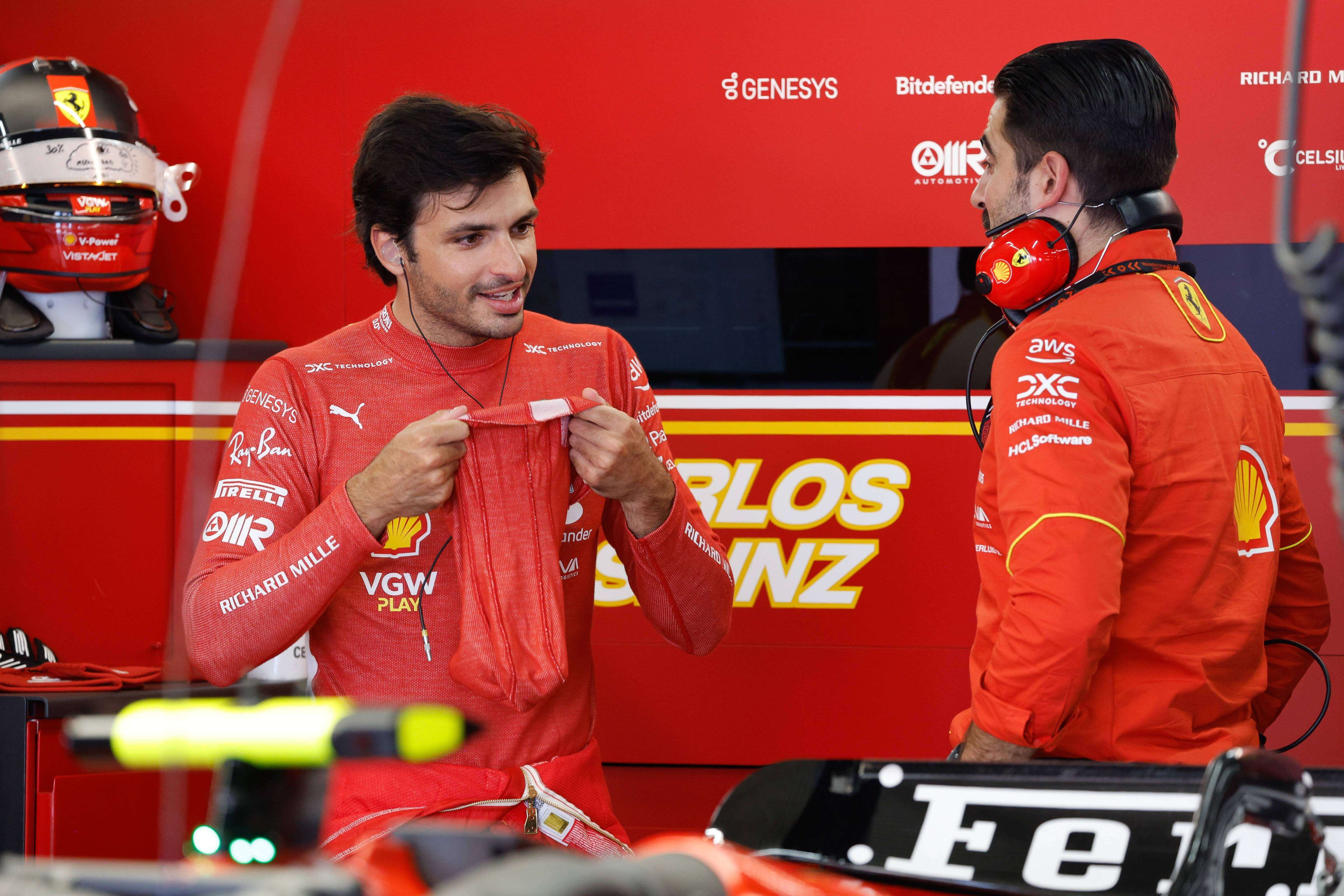  Carlos Sainz, en el pasado GP de Suzuka.