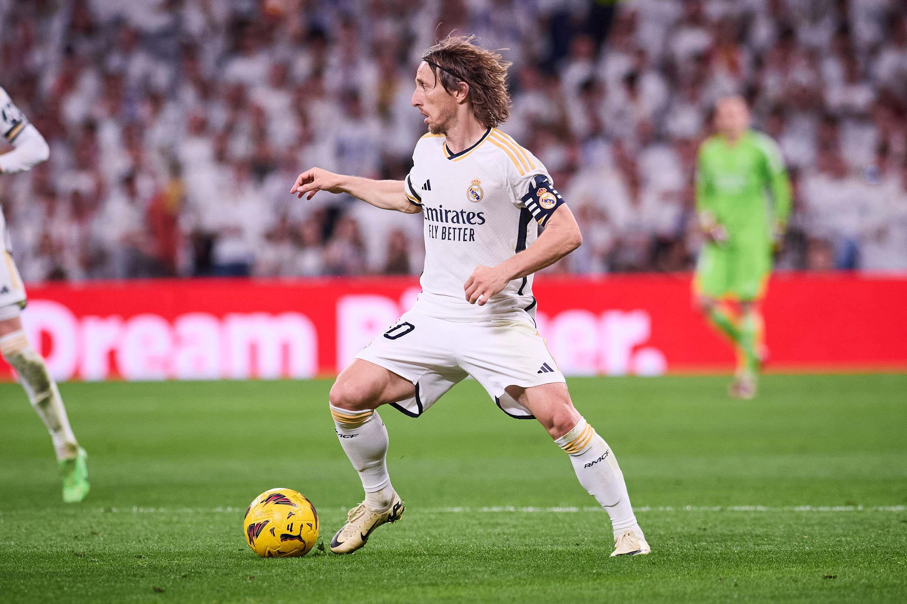 Luka Modric, en el Barça-Madrid.