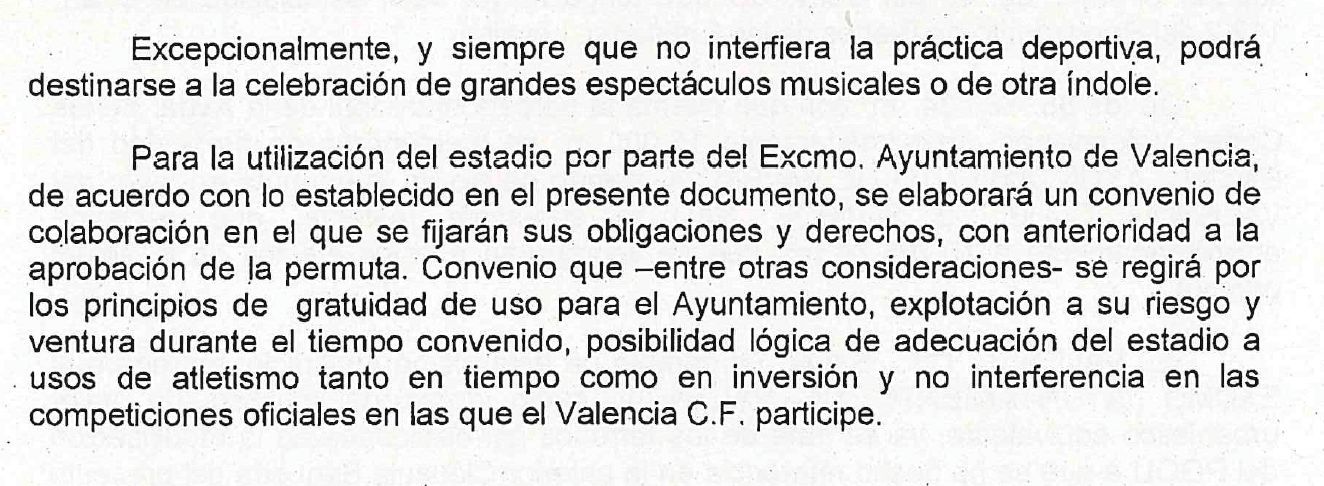 Convenio Permuta Nou Mestalla 2005