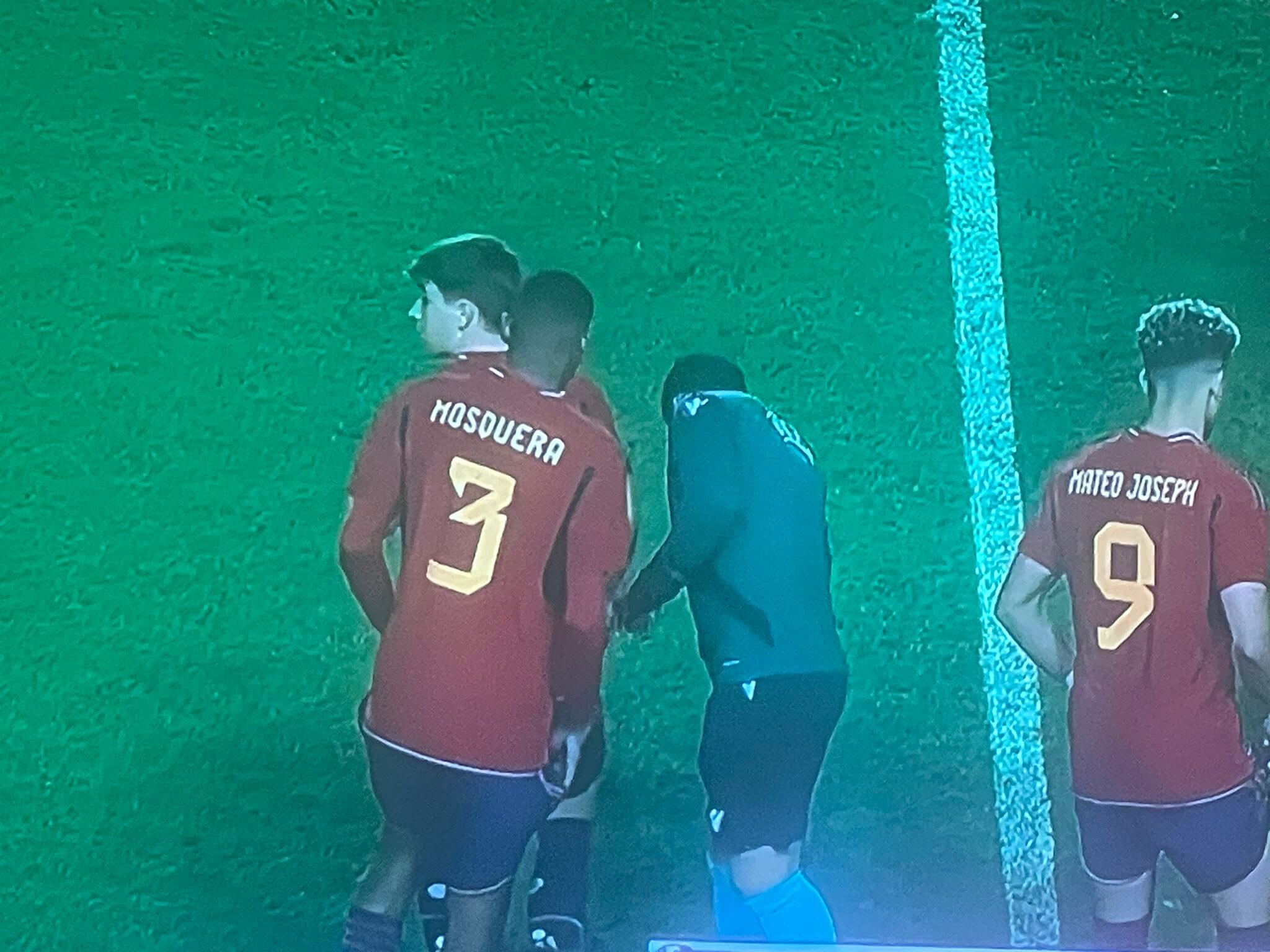  Cristhian Mosquera debuta con España.