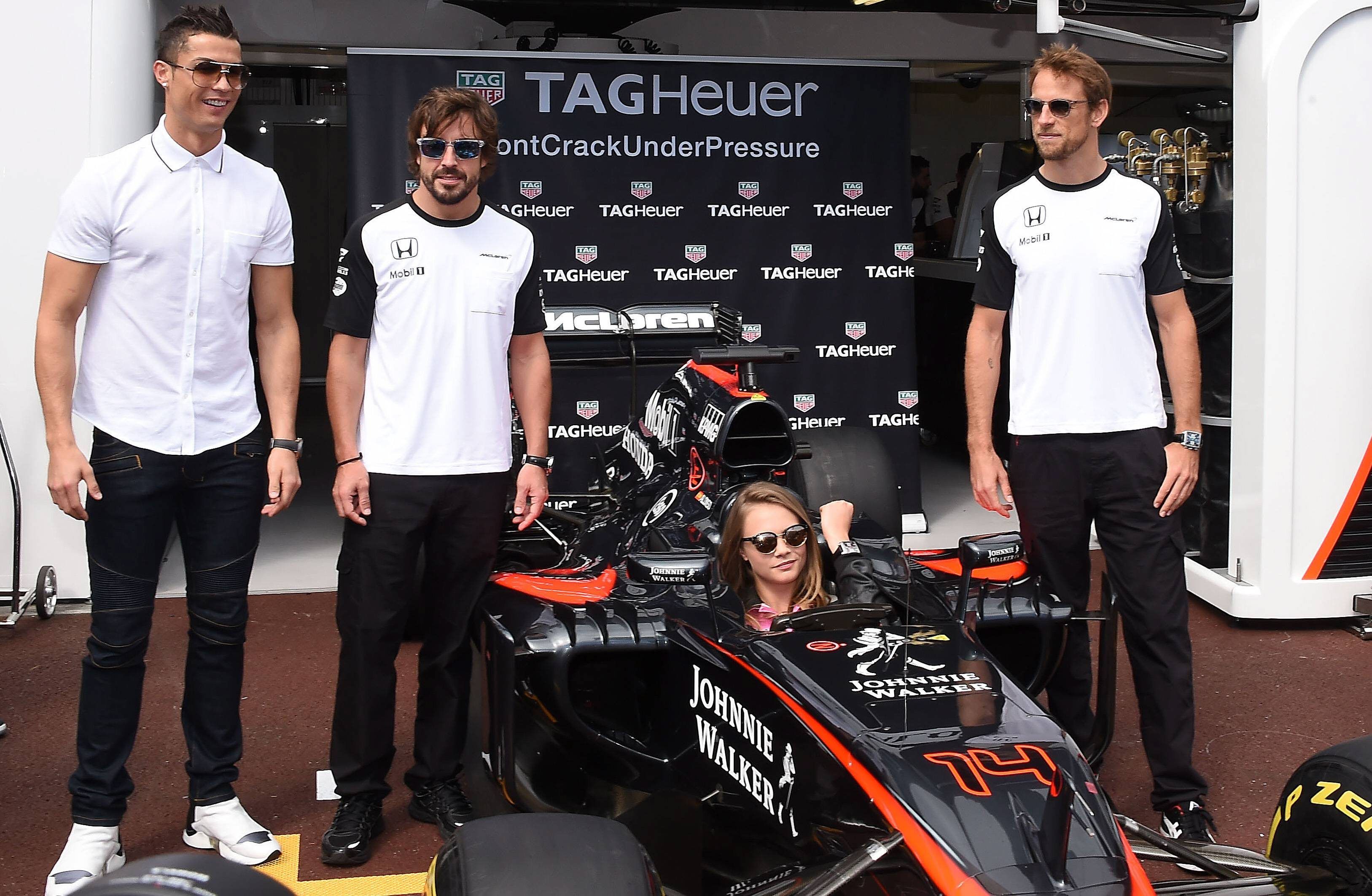 Fernando Alonso, en su etapa como piloto de Mclaren Honda.