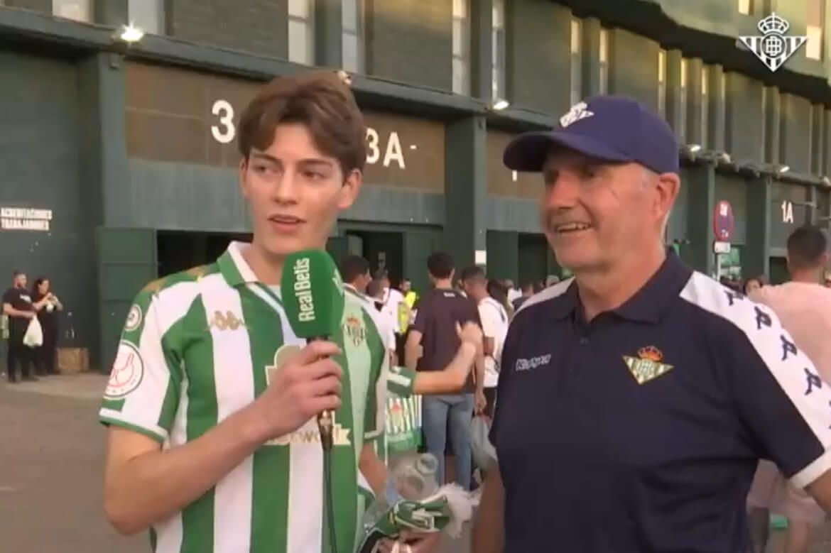  Gonzalo y Alejandro, dos béticos residentes en Australia.