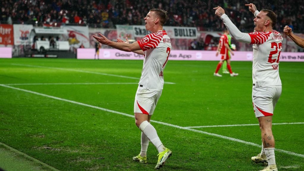  Dani Olmo durante el partido ante el Unión Berlín. (Fuente: @daniolmo7)