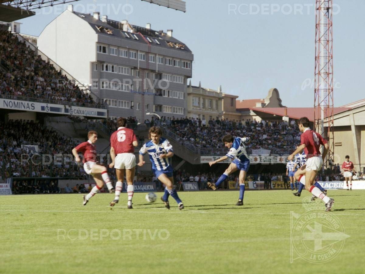 Imagen del Dépor - Murcia de 1991