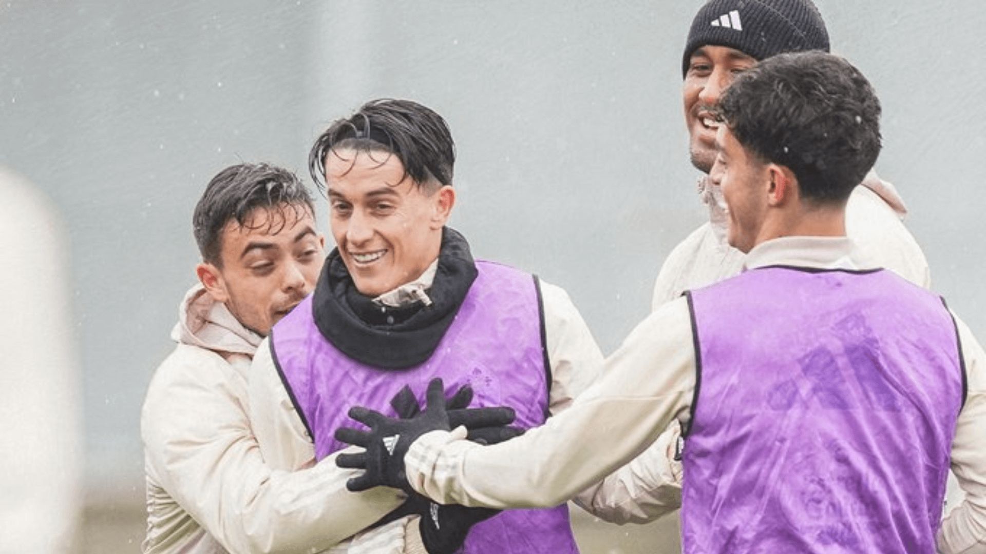  Franco Cervi con Beltrán, Tapia y Hugo Álvarez.