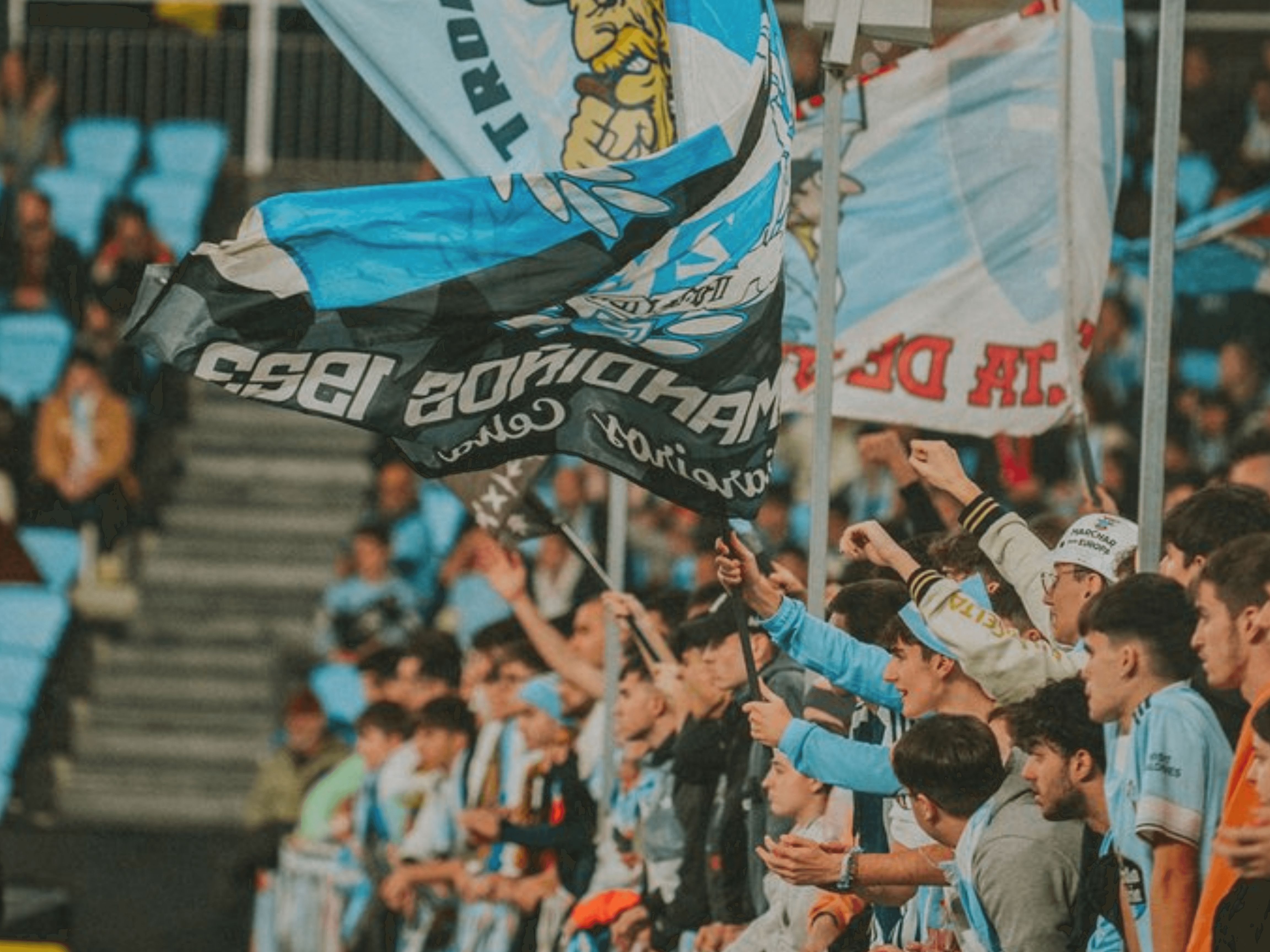  Aficionados del Celta de Vigo.