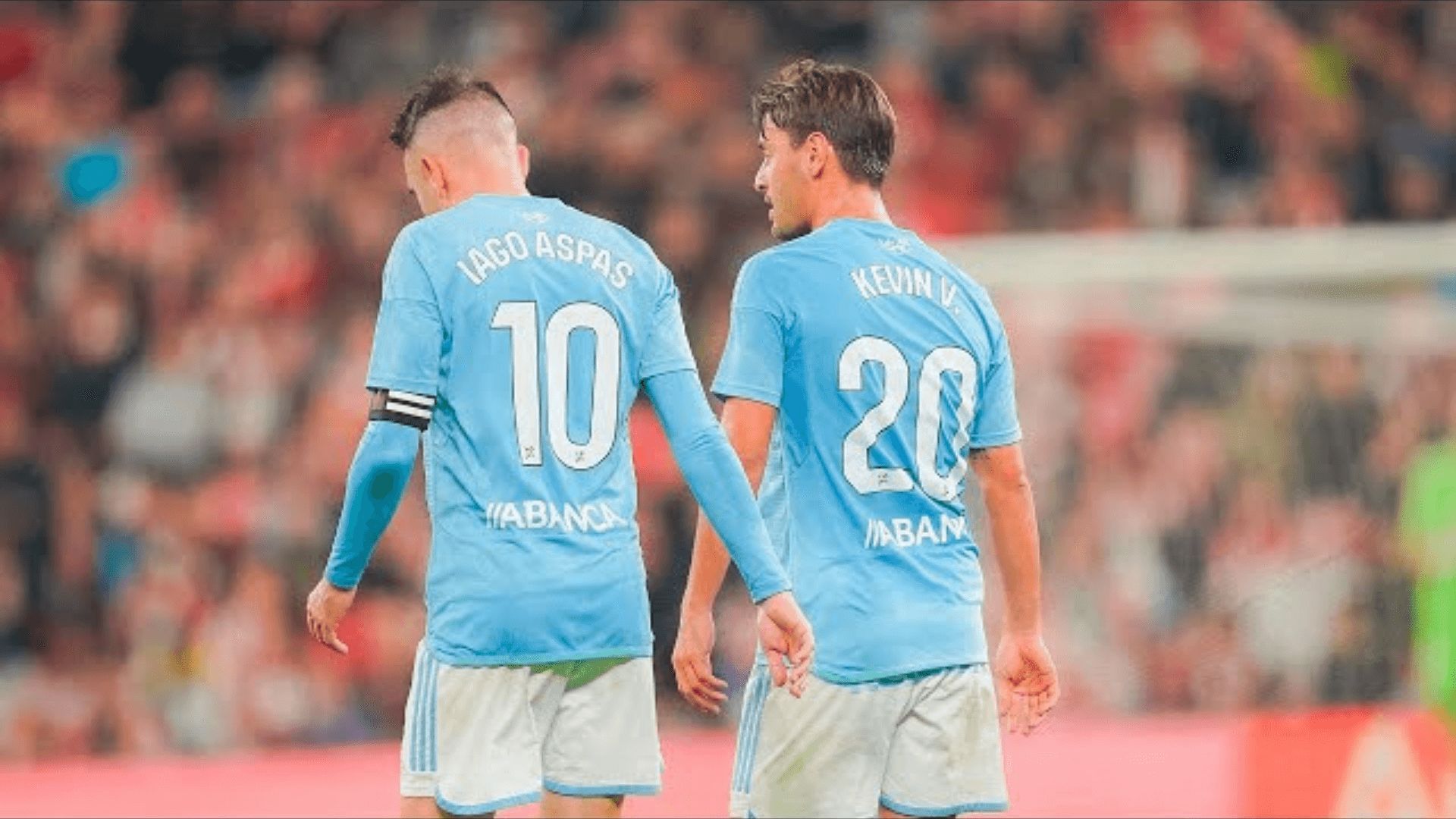Iago Aspas y Kevin Vázquez (Foto: RC Celta).