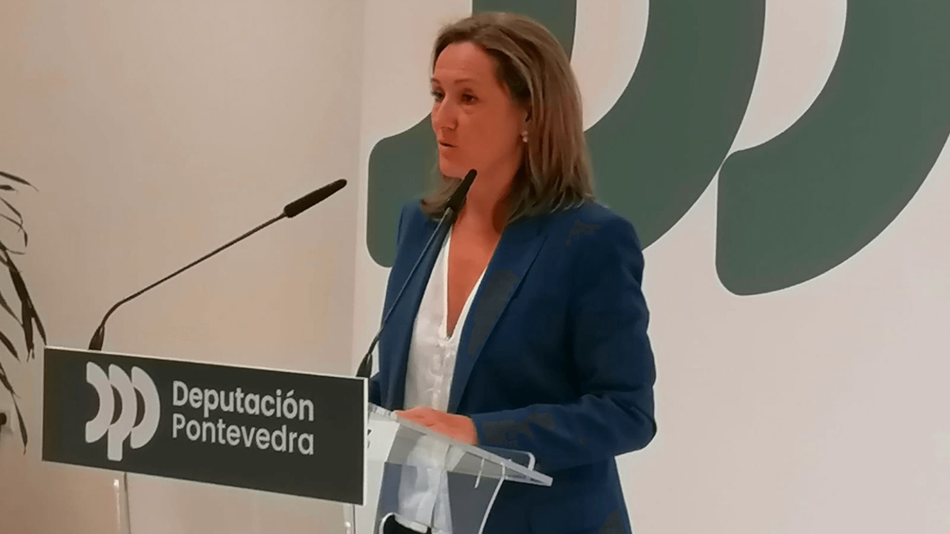  Luisa Sánchez, vicepresidenta de la Diputación de Pontevedra.