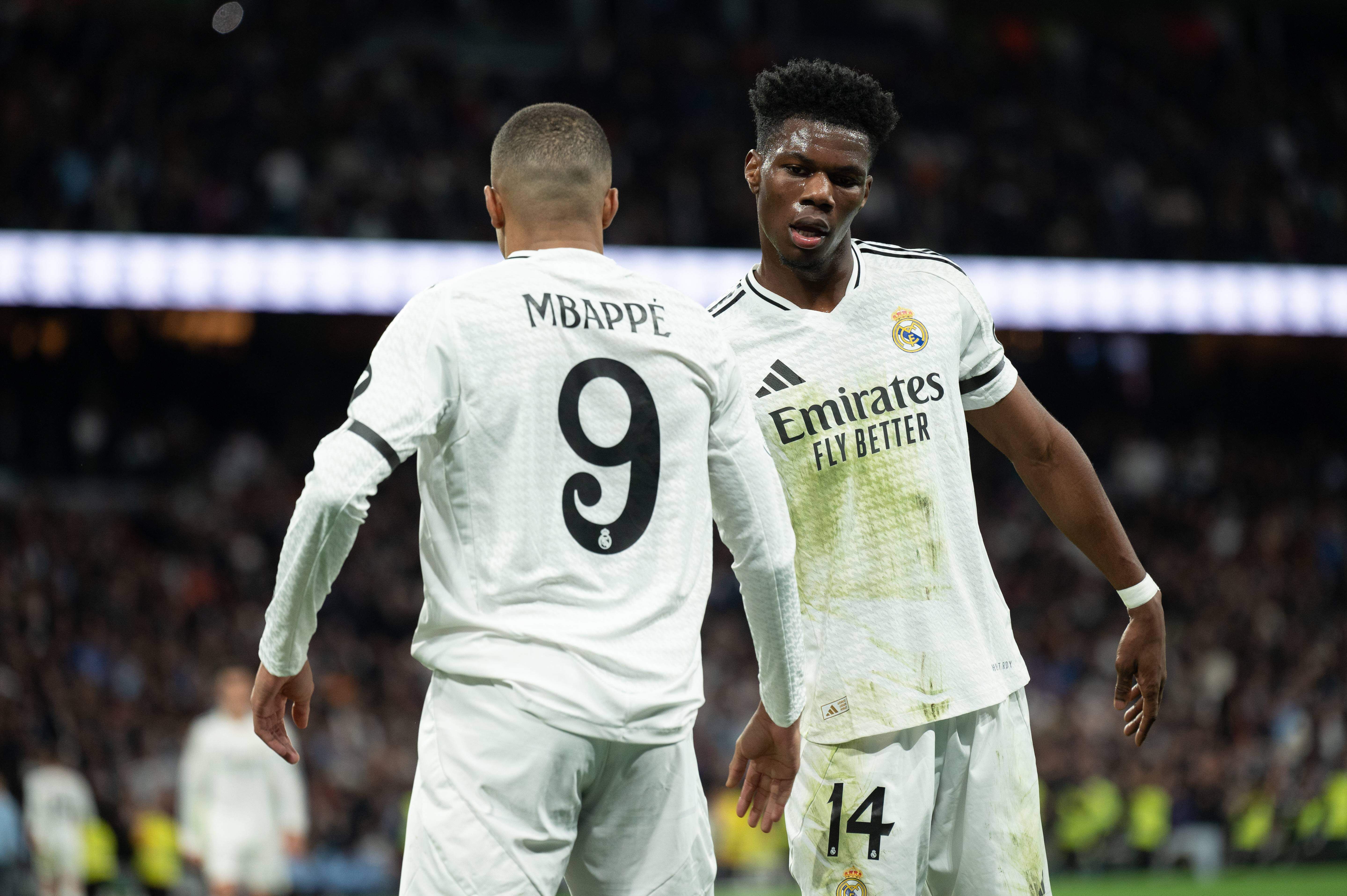  Tchouameni junto a Kylian Mbappé (Cordon Press)