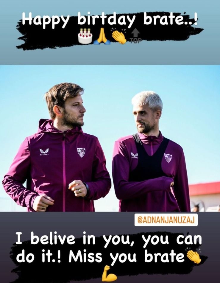  El mensaje que Rakitic le mandó a Januzaj: "Creo en ti"