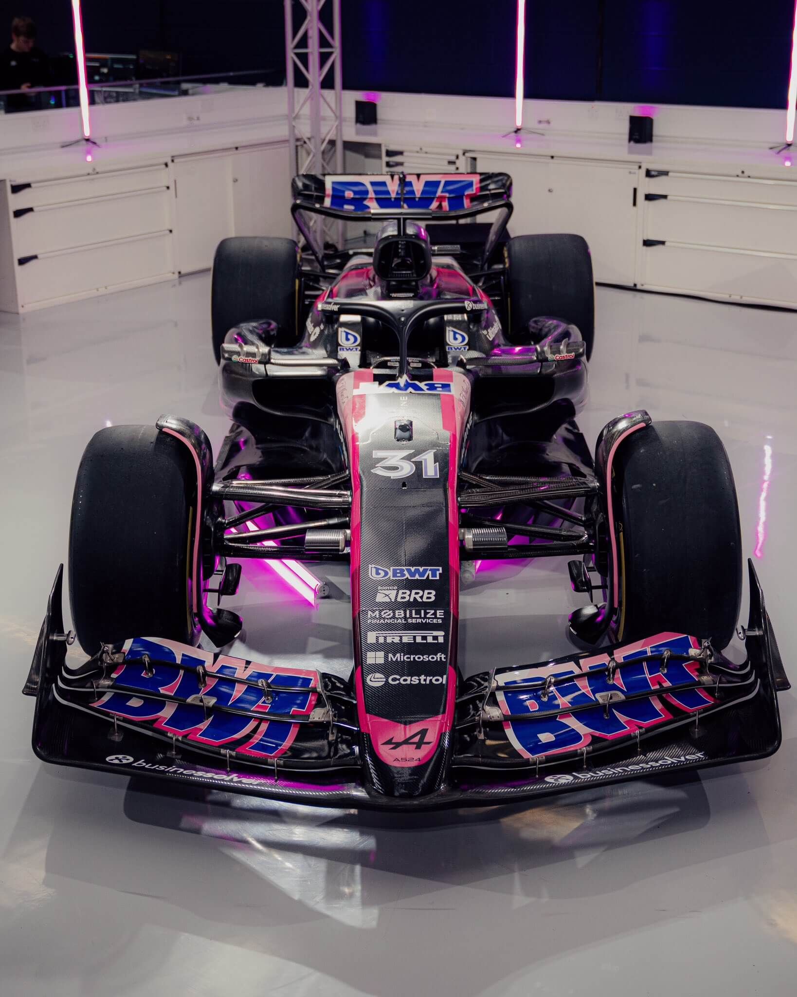  El monoplaza de Alpine para 2024.