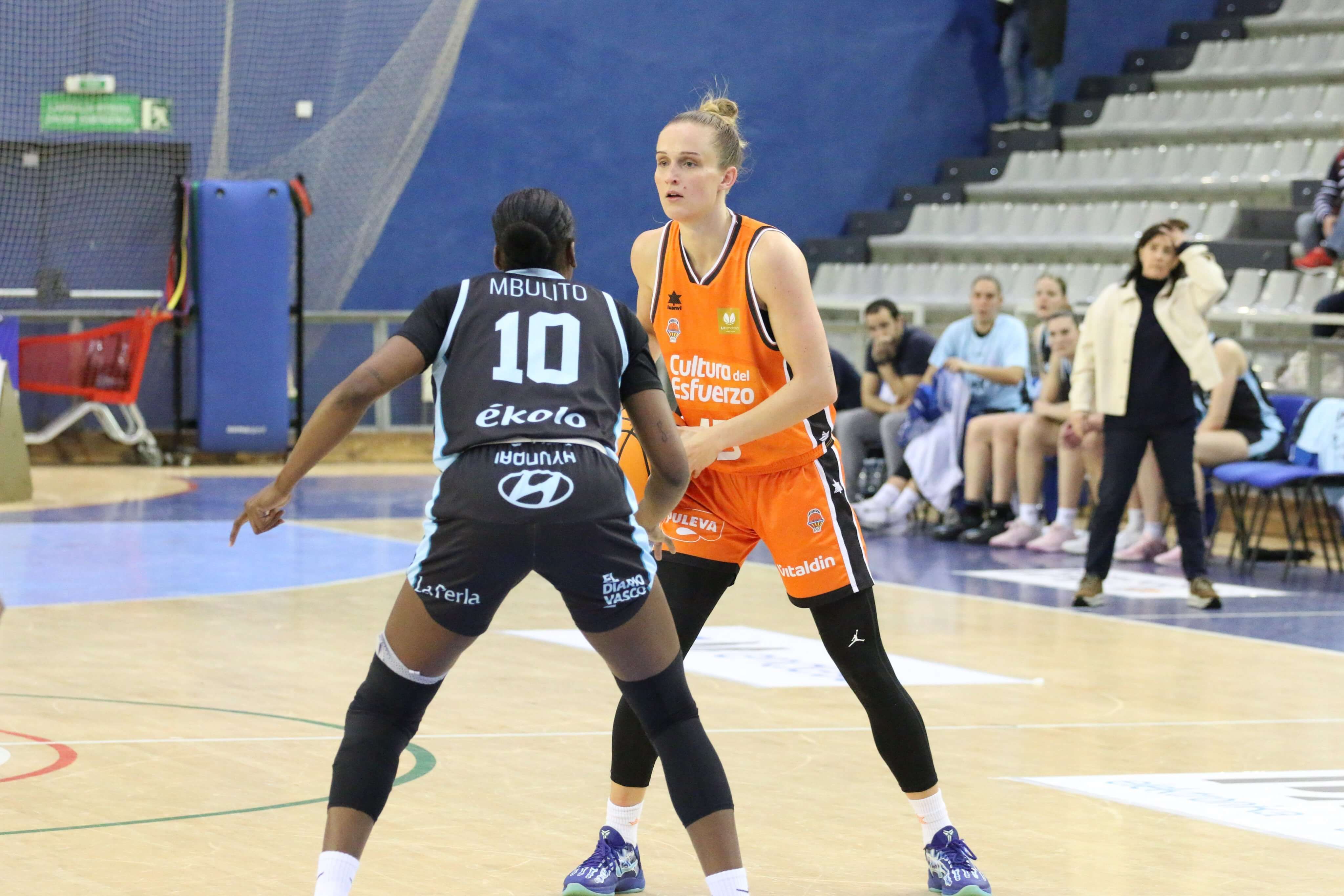  El último cuarto condena a Valencia Basket en la pista de IDK Euskotren (67-63)