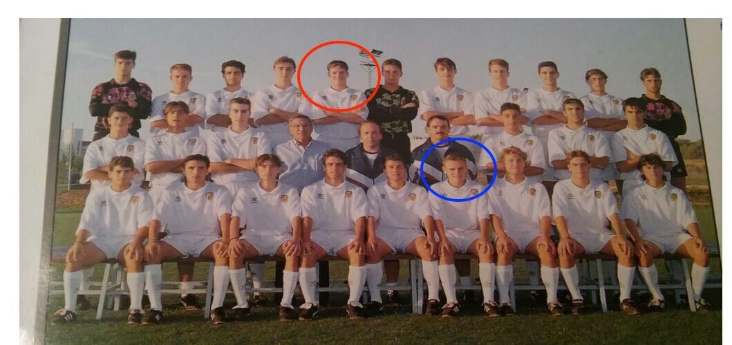  En el círculo rojo Luis Gil, en el azul, Pepe Danvila