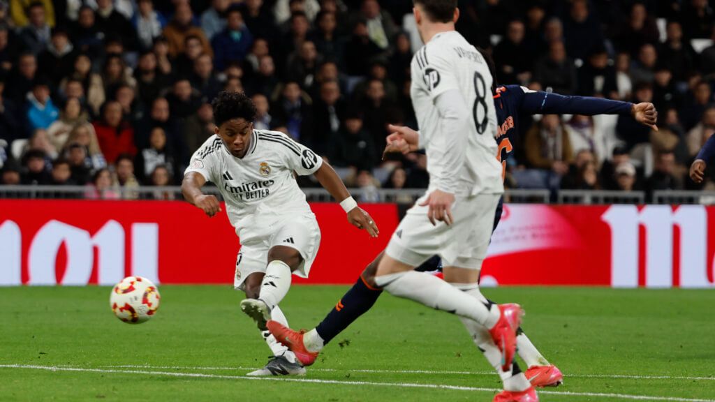  El gol de Endrick ante el Celta de Vigo (Fuente: EFE)