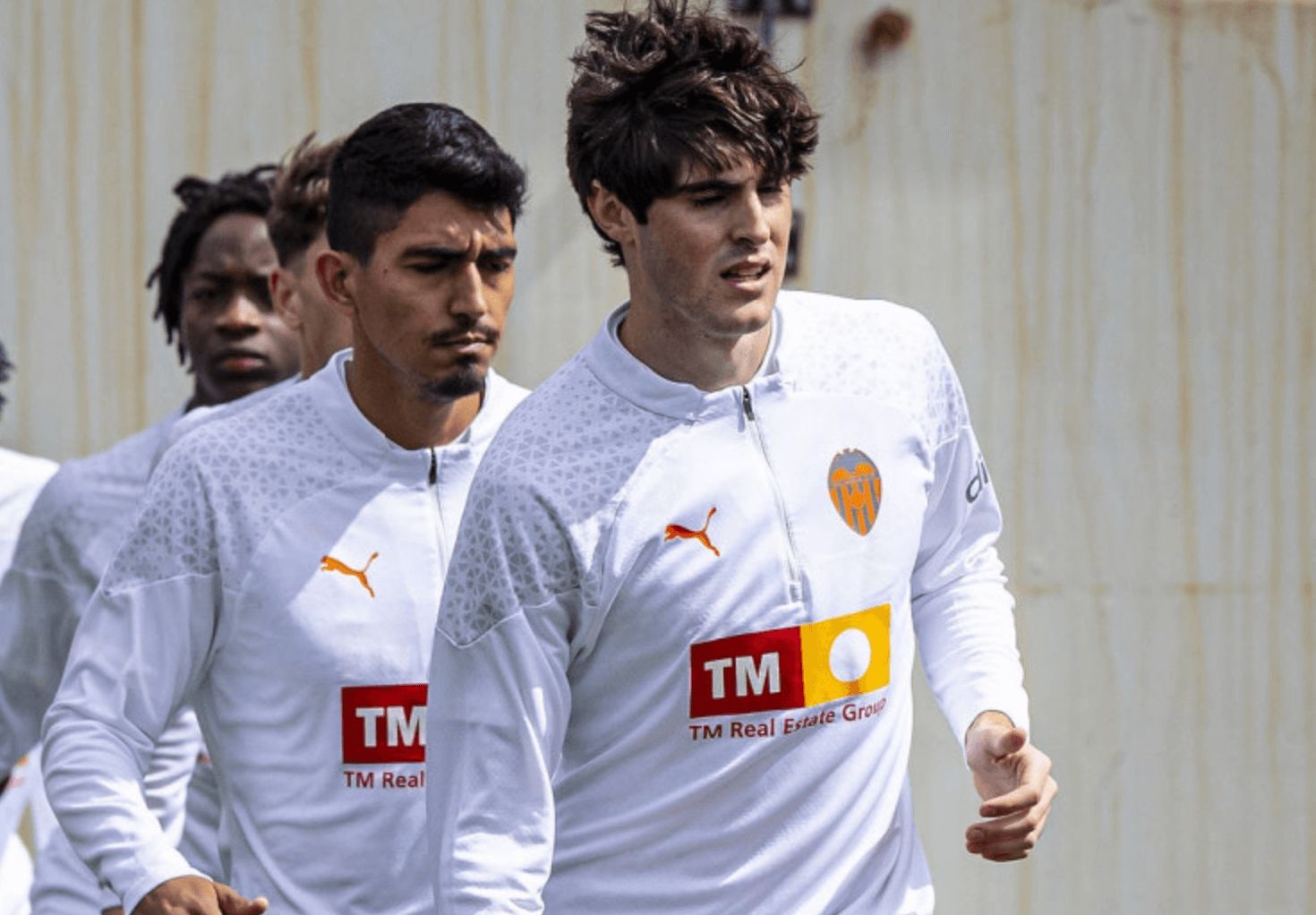  Entrenamiento del Valencia CF