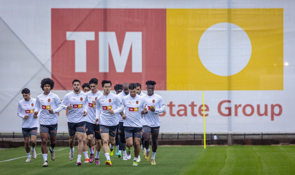  Entrenamiento Valencia CF